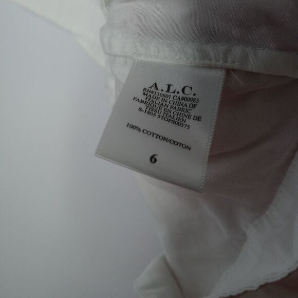 A.L.C. white crop top - Picture 5 of 7